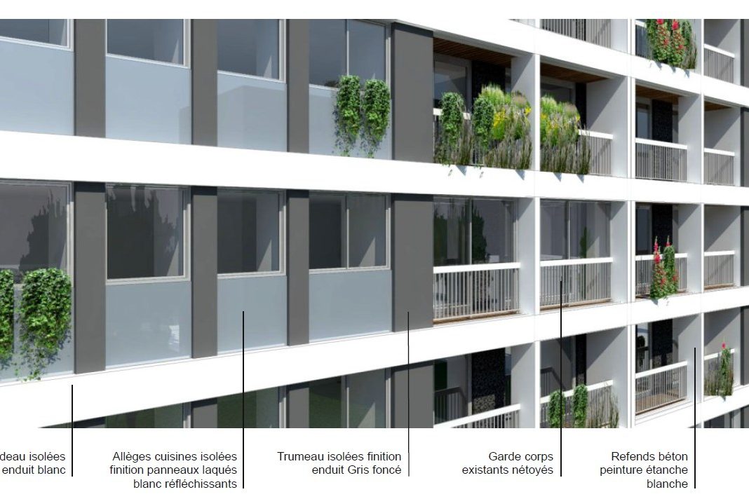 #renovationthermiquecopro #doucetarchitectes